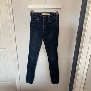 Abercrombie & Fitch Dark Indigo Skinny Jeans